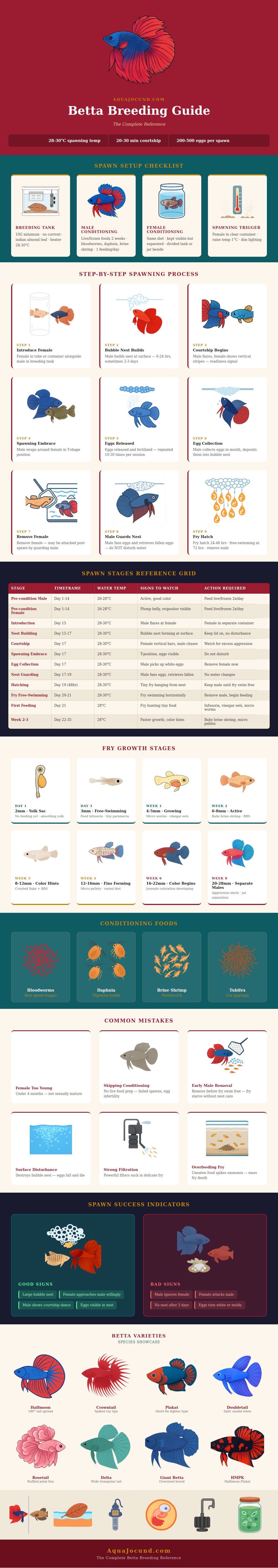 Betta Breeding Chart