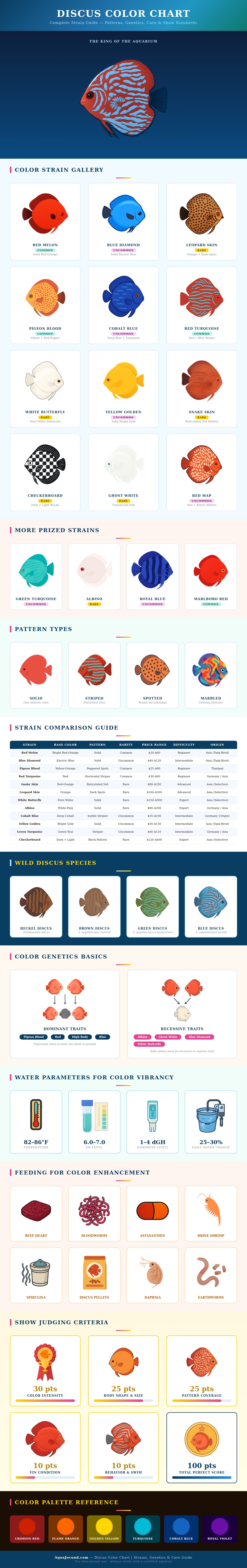 Discus Color Chart
