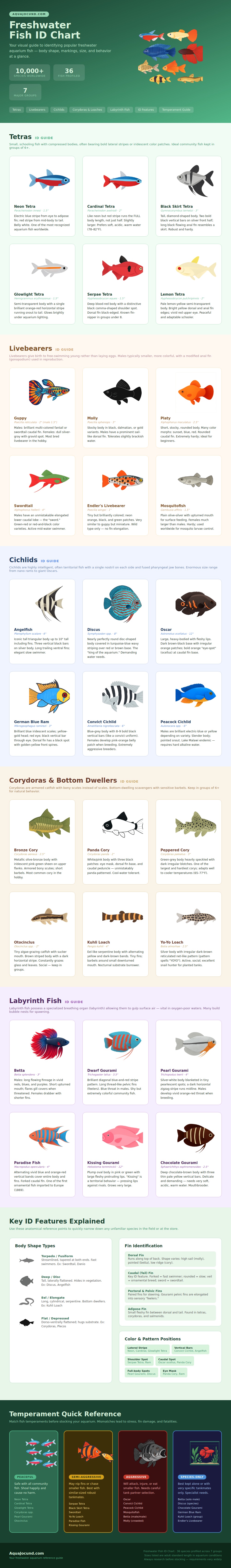 Freshwater Fish Id Chart