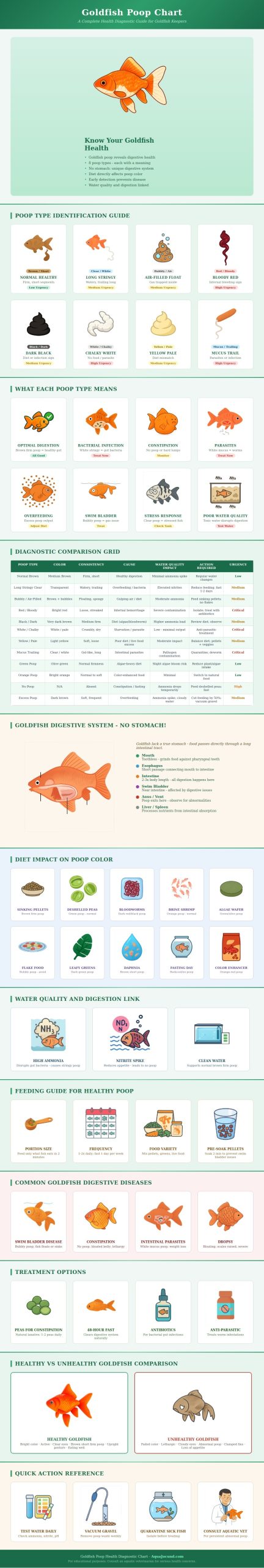 Expensive Fish Poop Goldfish Fish Poop Chart - Aqua Jocund