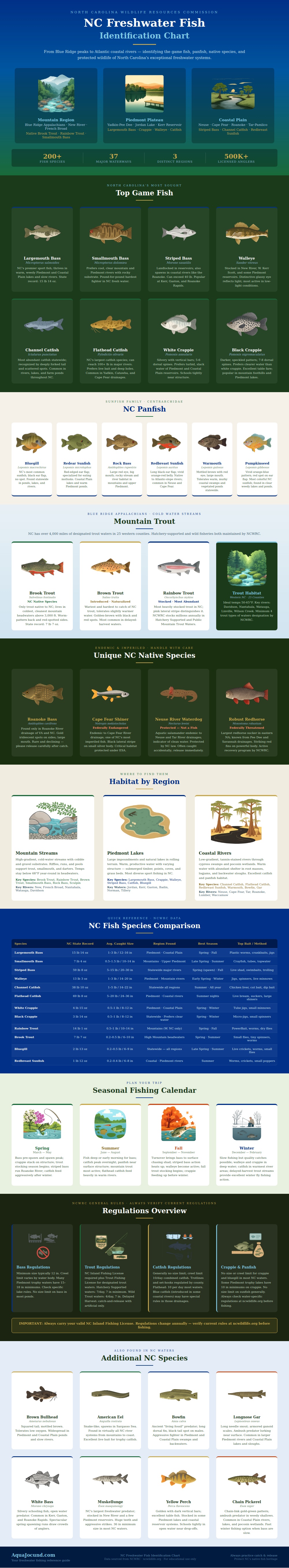 Nc Freshwater Fish Identification Chart