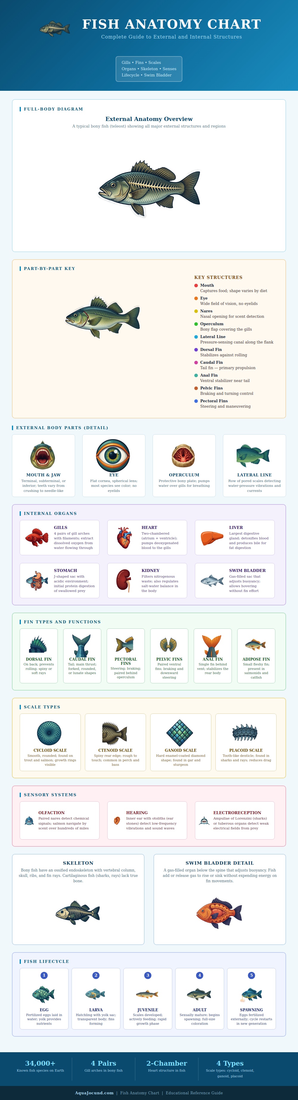 Fish Anatomy Chart