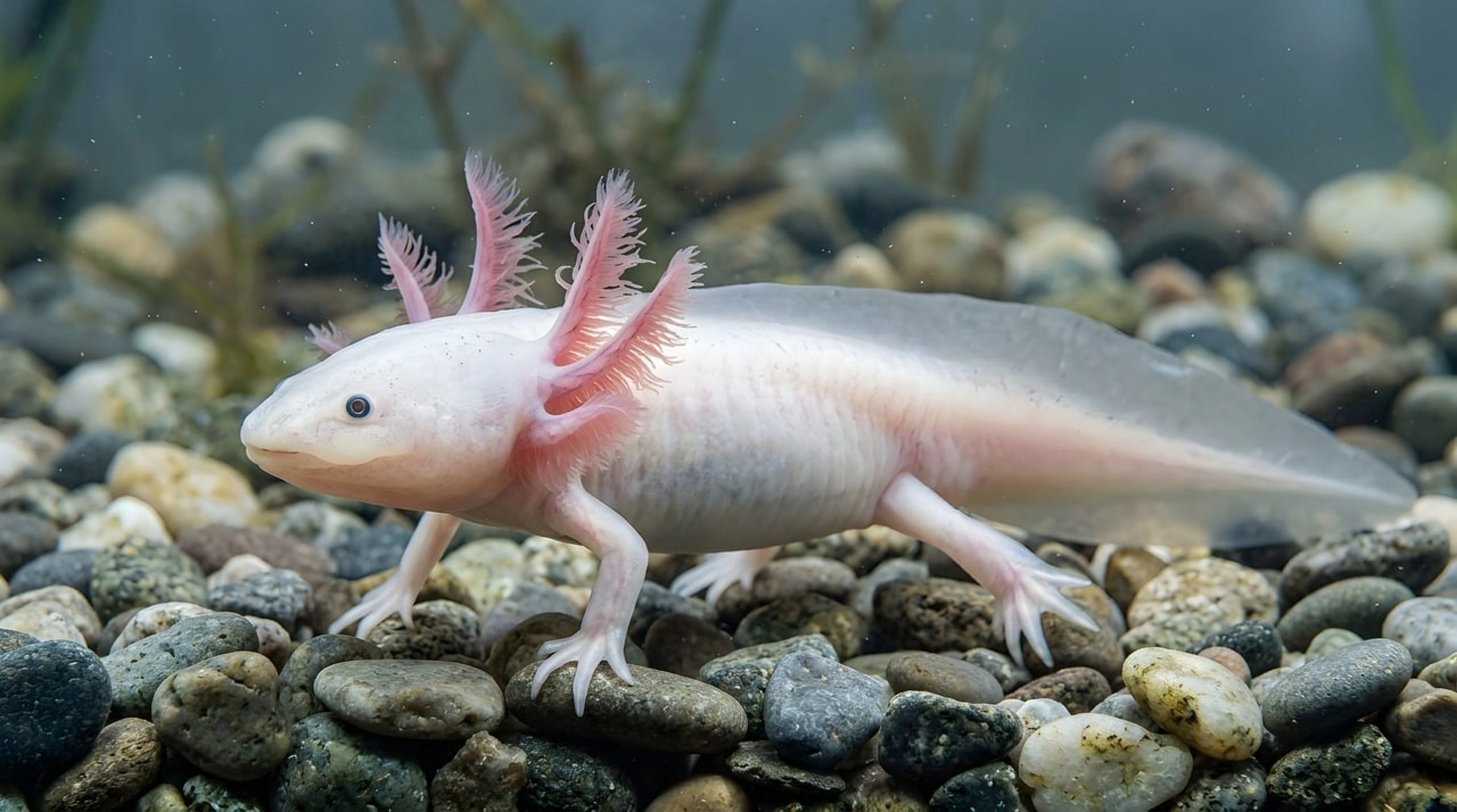 axolotl in water axolotl in water