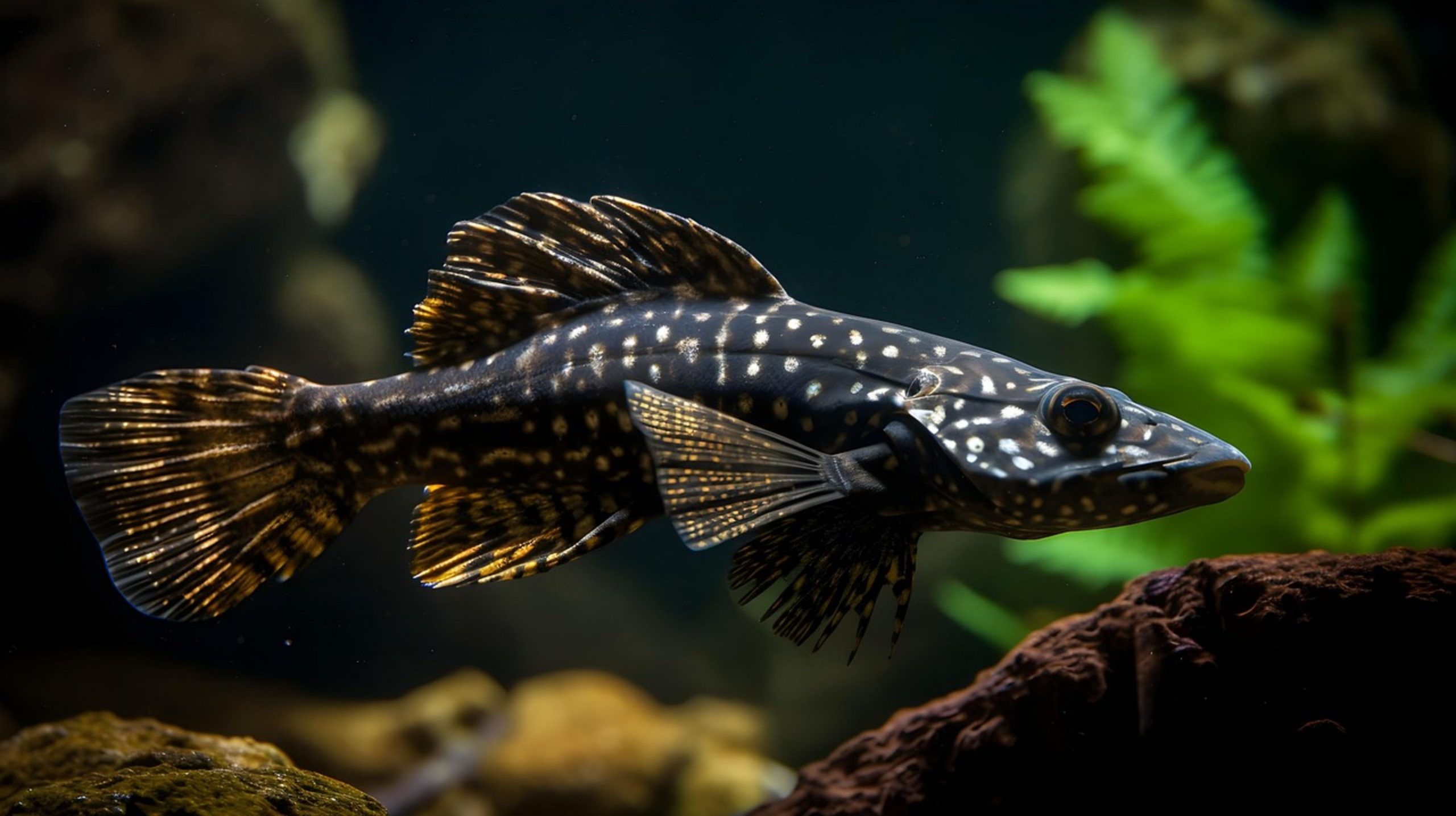 various pleco fish various pleco fish